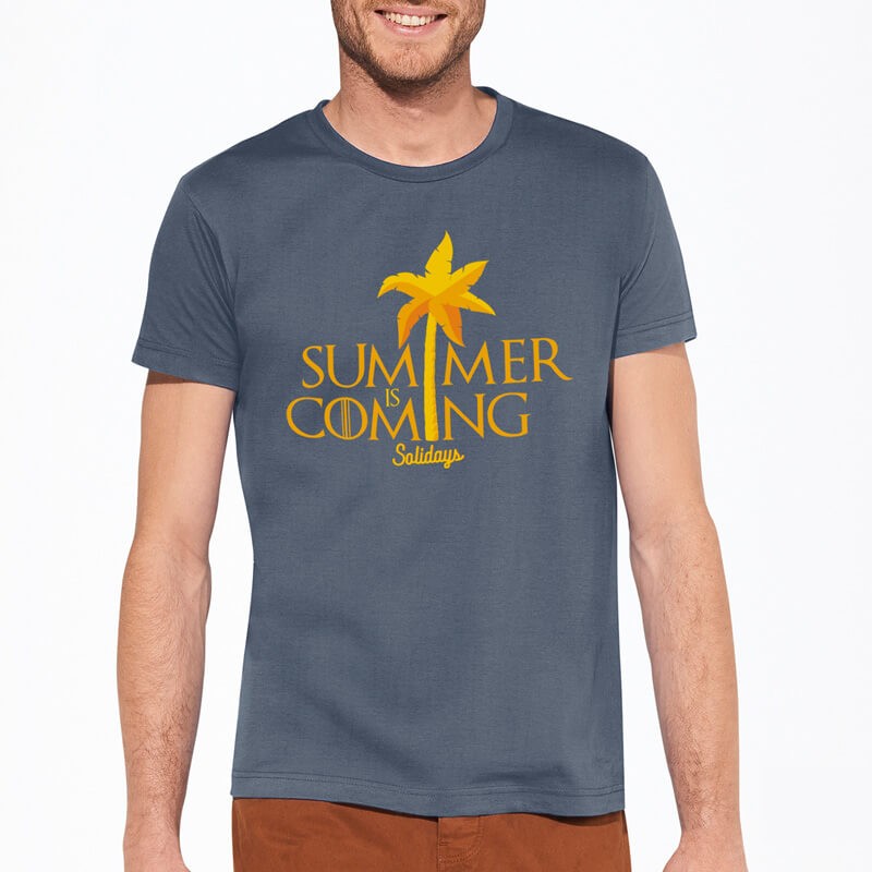 T-shirt Solidays Summer is Coming T-shirt Solidays Summer is Coming