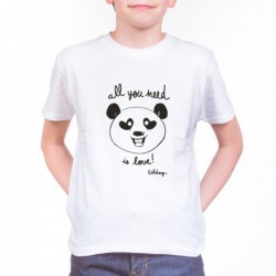 T-Shirt Solidays Panda