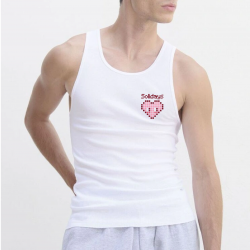 Débardeur Unisexe Pixel Heart
