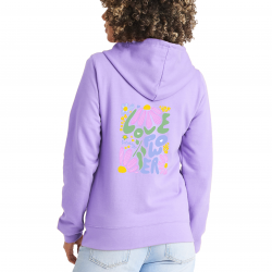 Sweat Zippé Femme Love Power