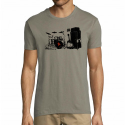 T-shirt Unisexe Scène Rock