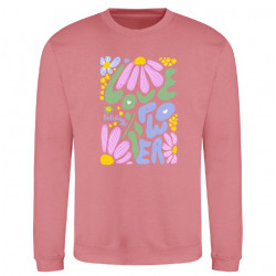 Sweat Col Rond Unisexe Love...