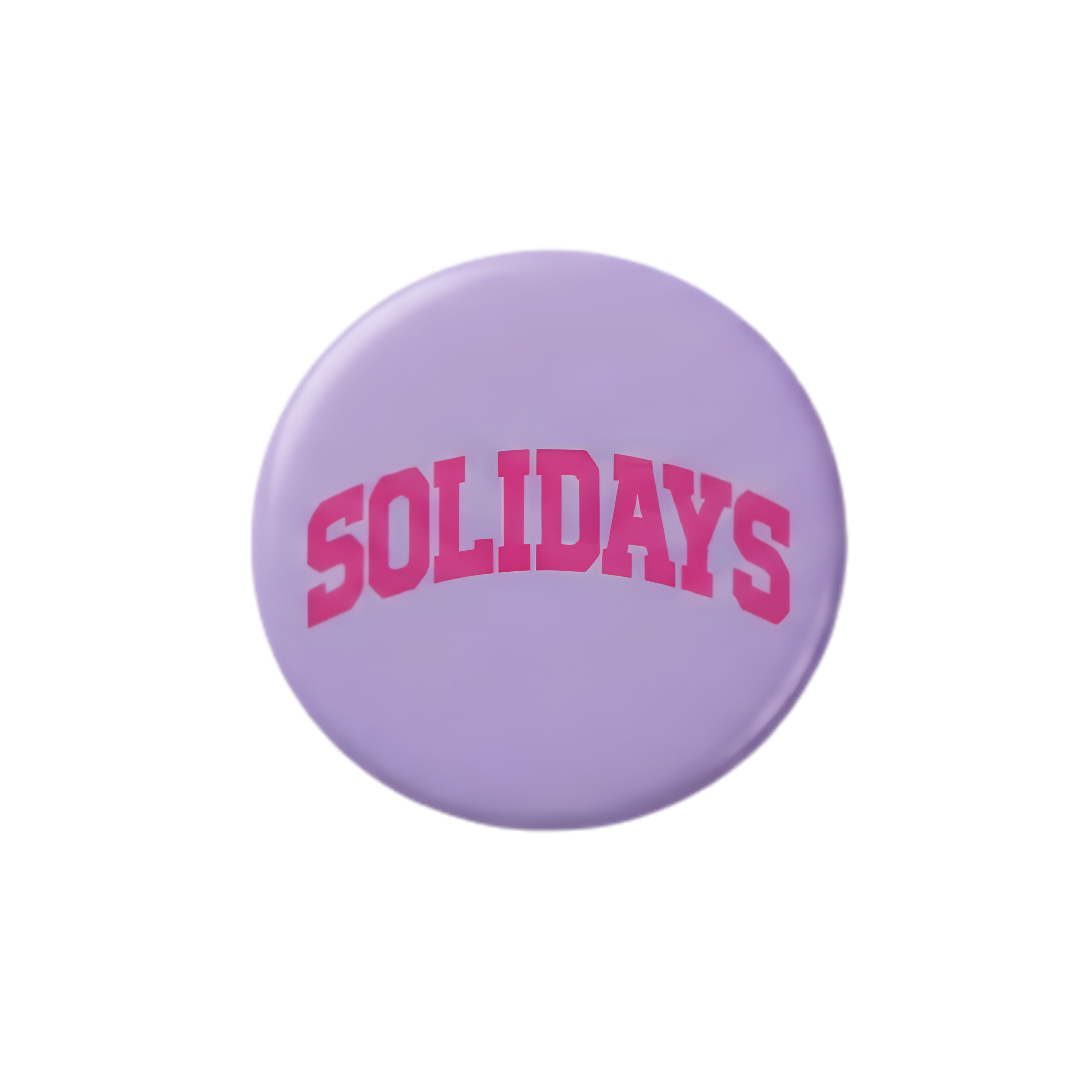 Badge Violet College Solidays