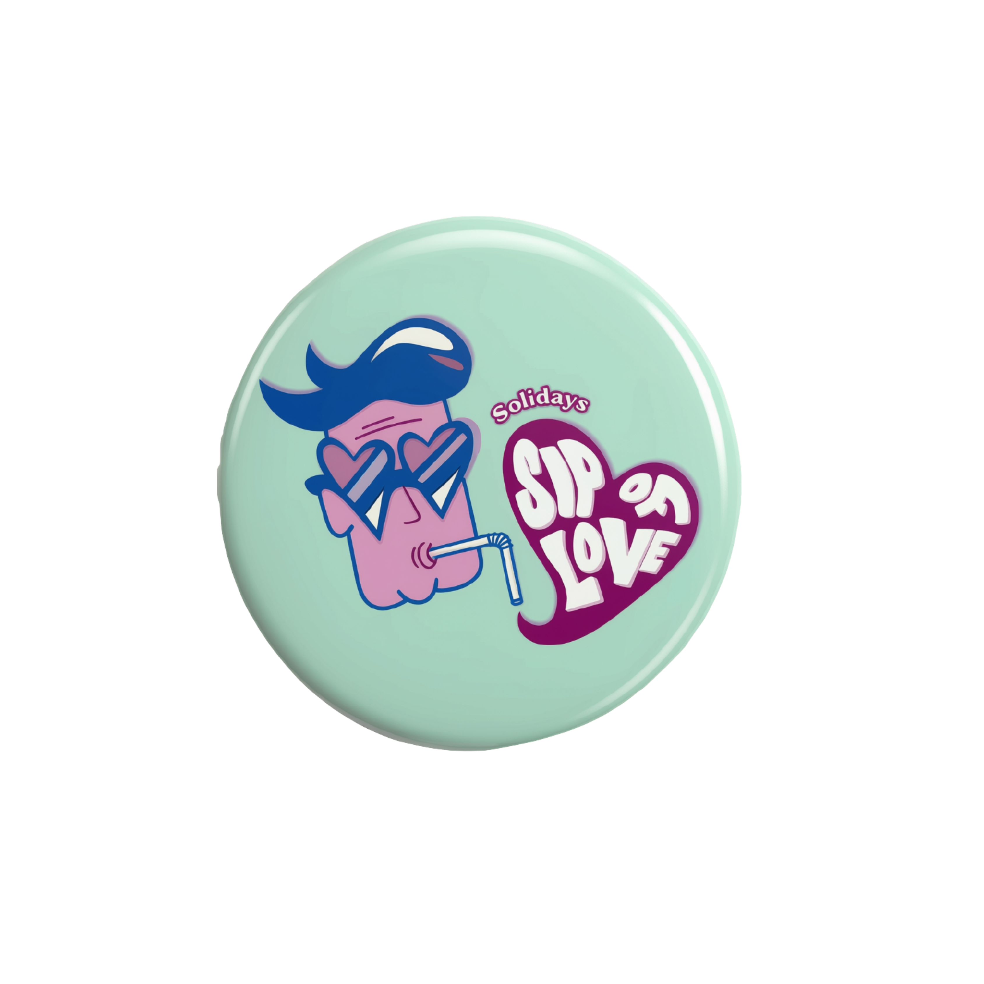 Badge Menthe Sip Of Love