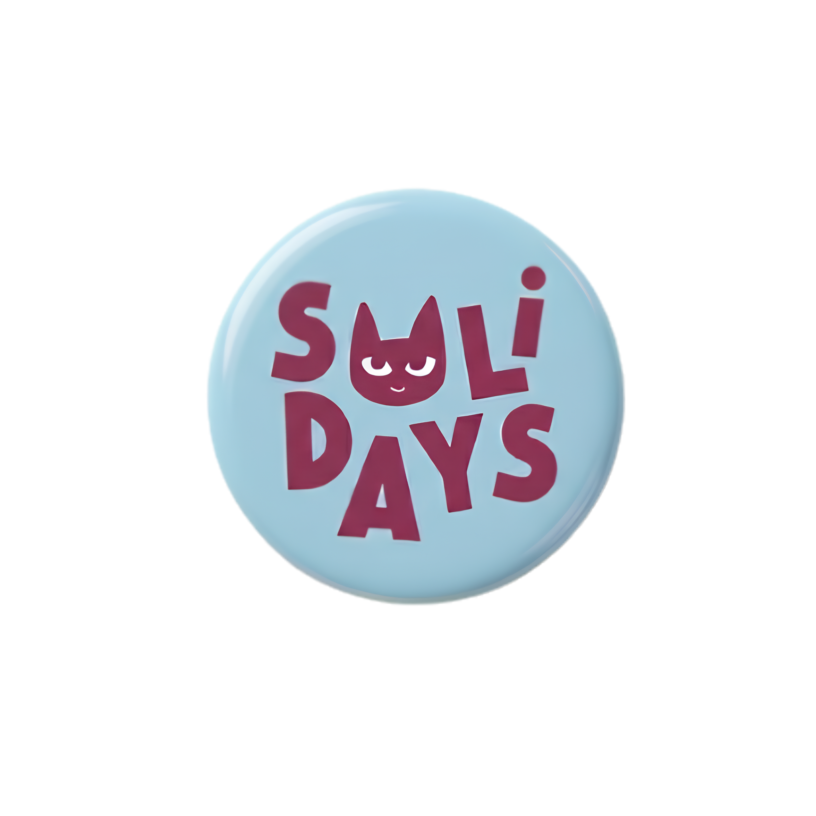 Badge Bleu Solichat