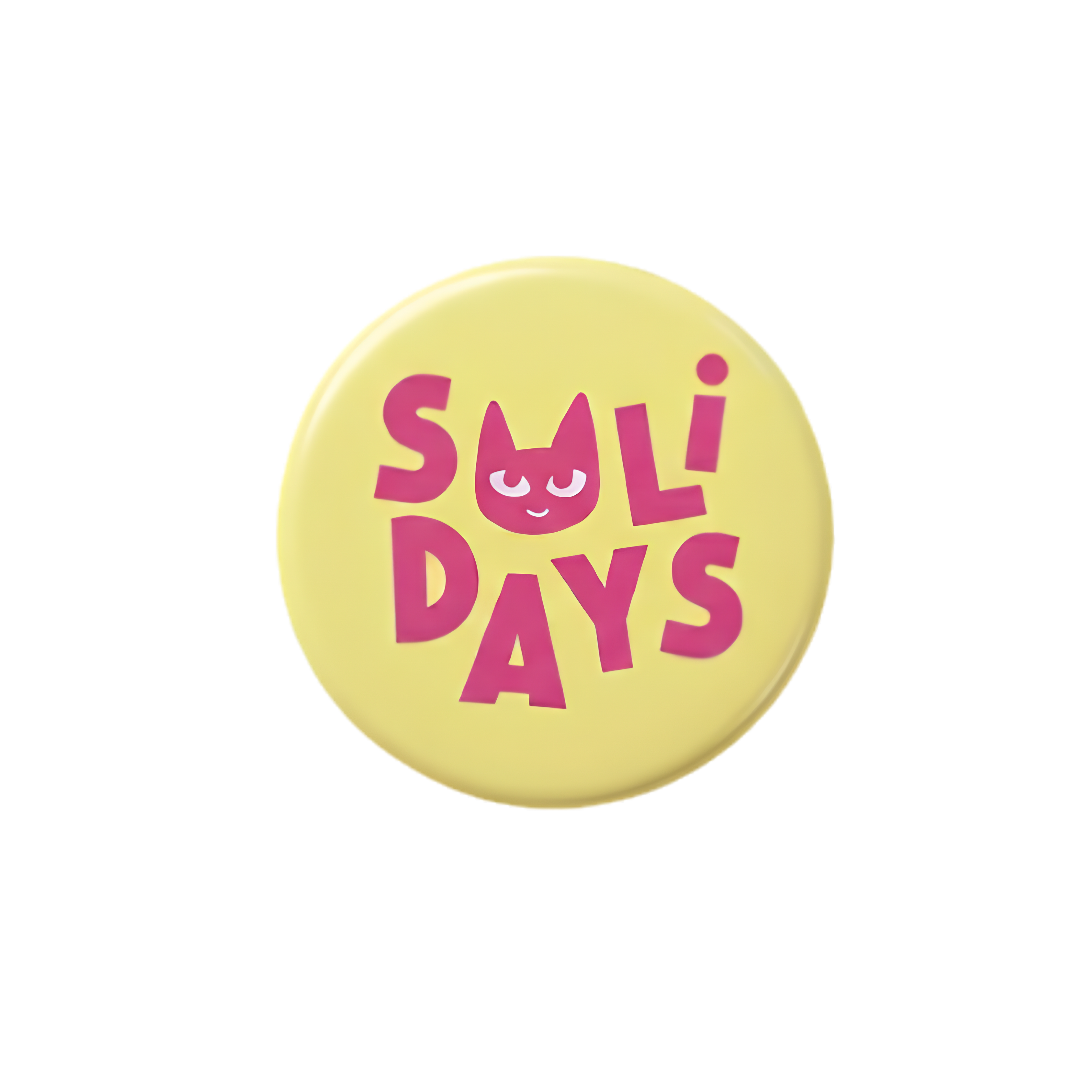 Badge Jaune Solichat