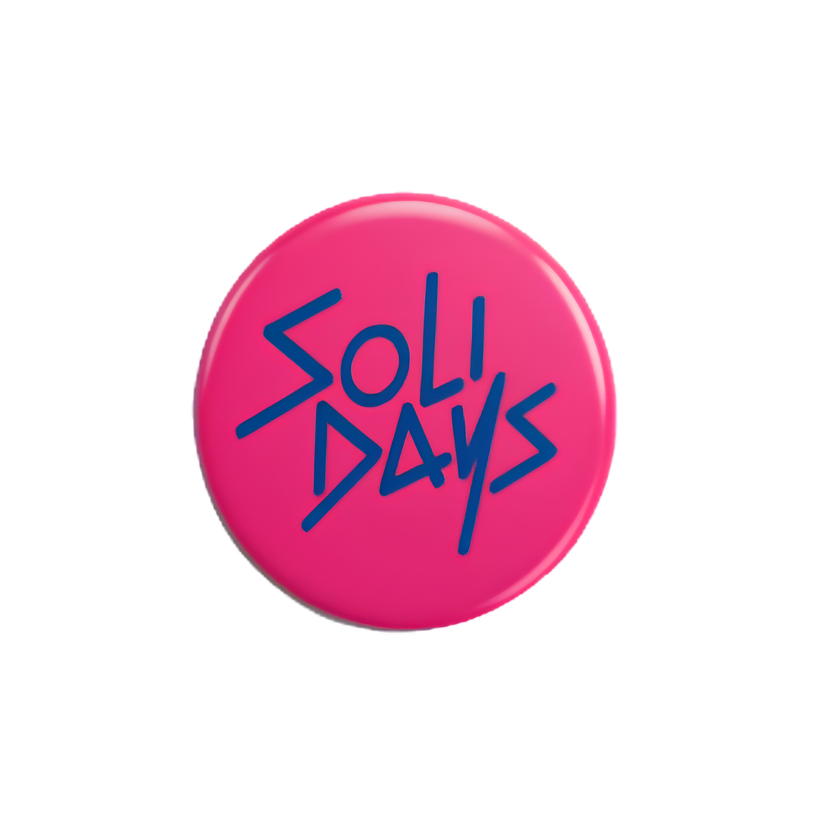 Badge Rose Solidays