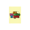Magnet Jaune All We Need Is Love