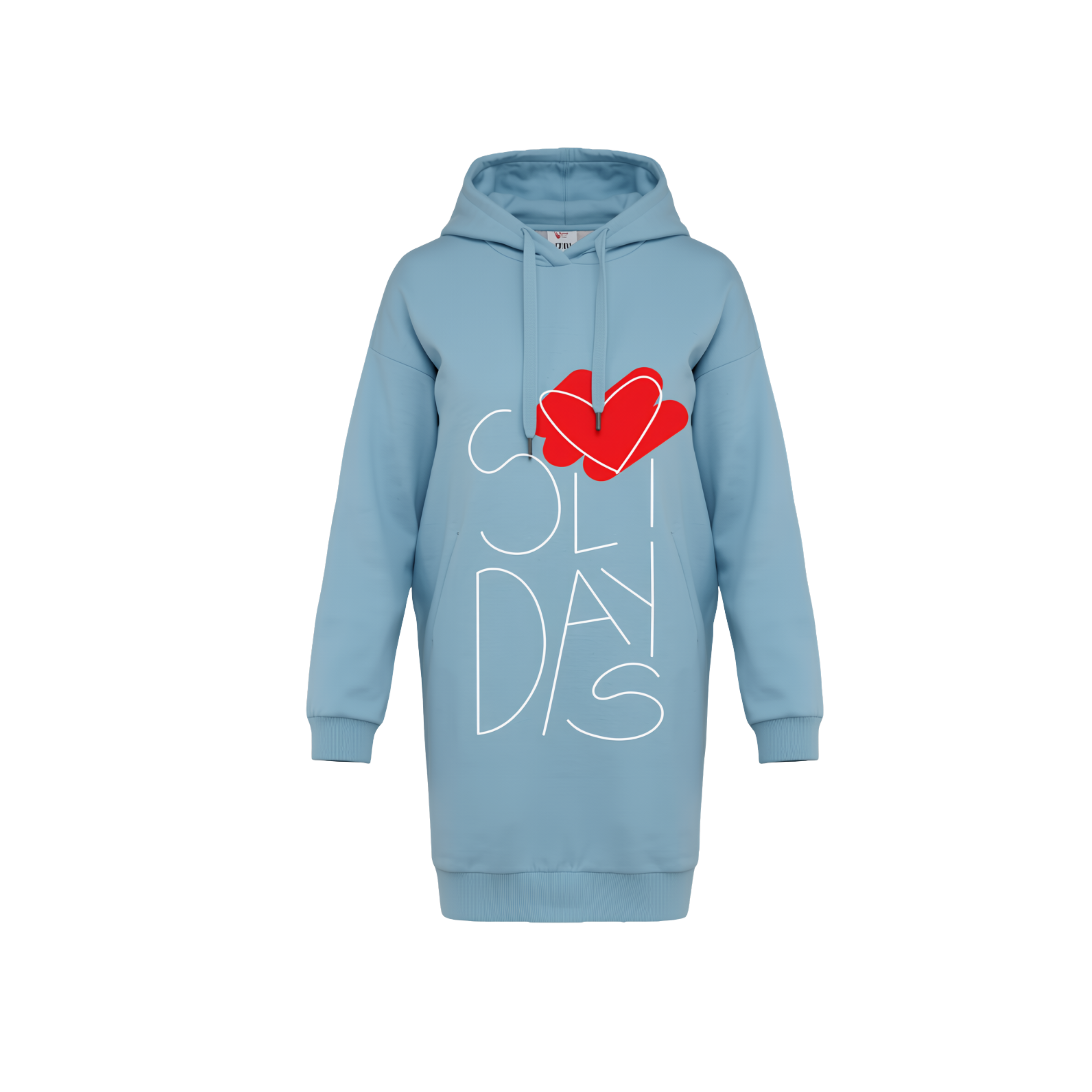 Robe Sweat Bleu Solihearts