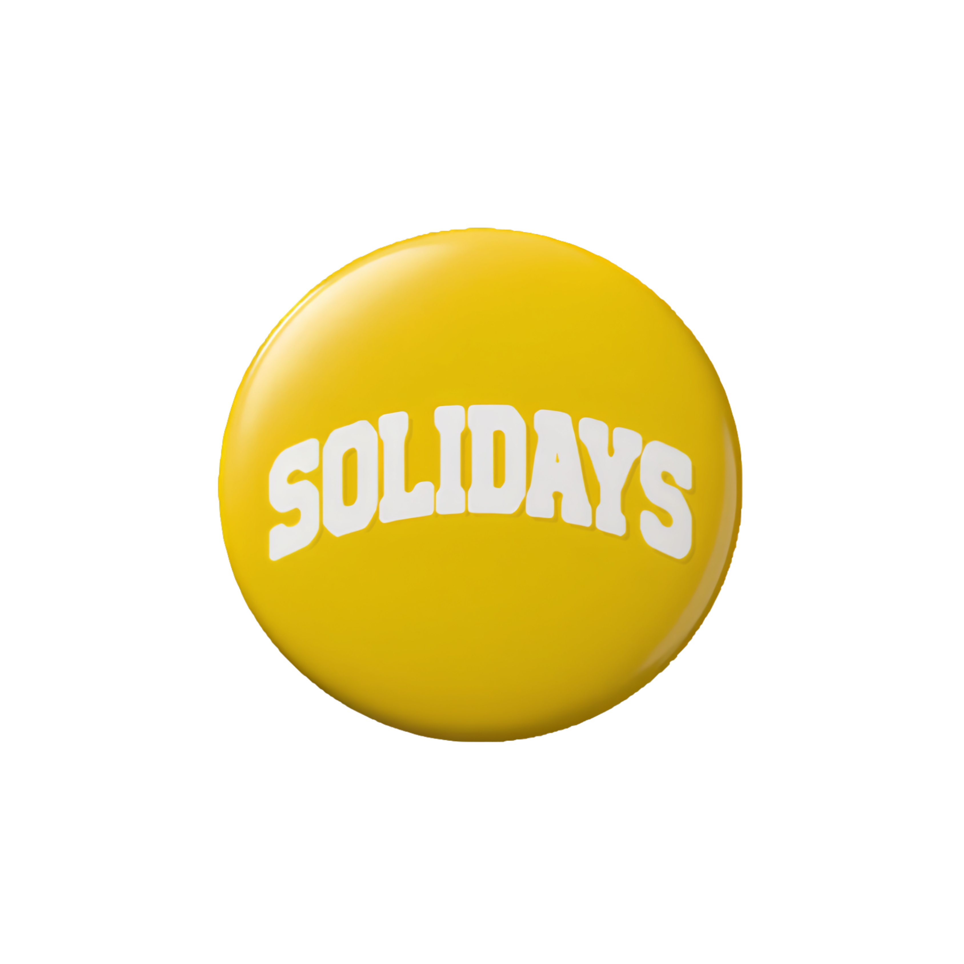 Badge Jaune College Solidays