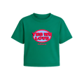 T-shirt Kids Vert Yes We Love