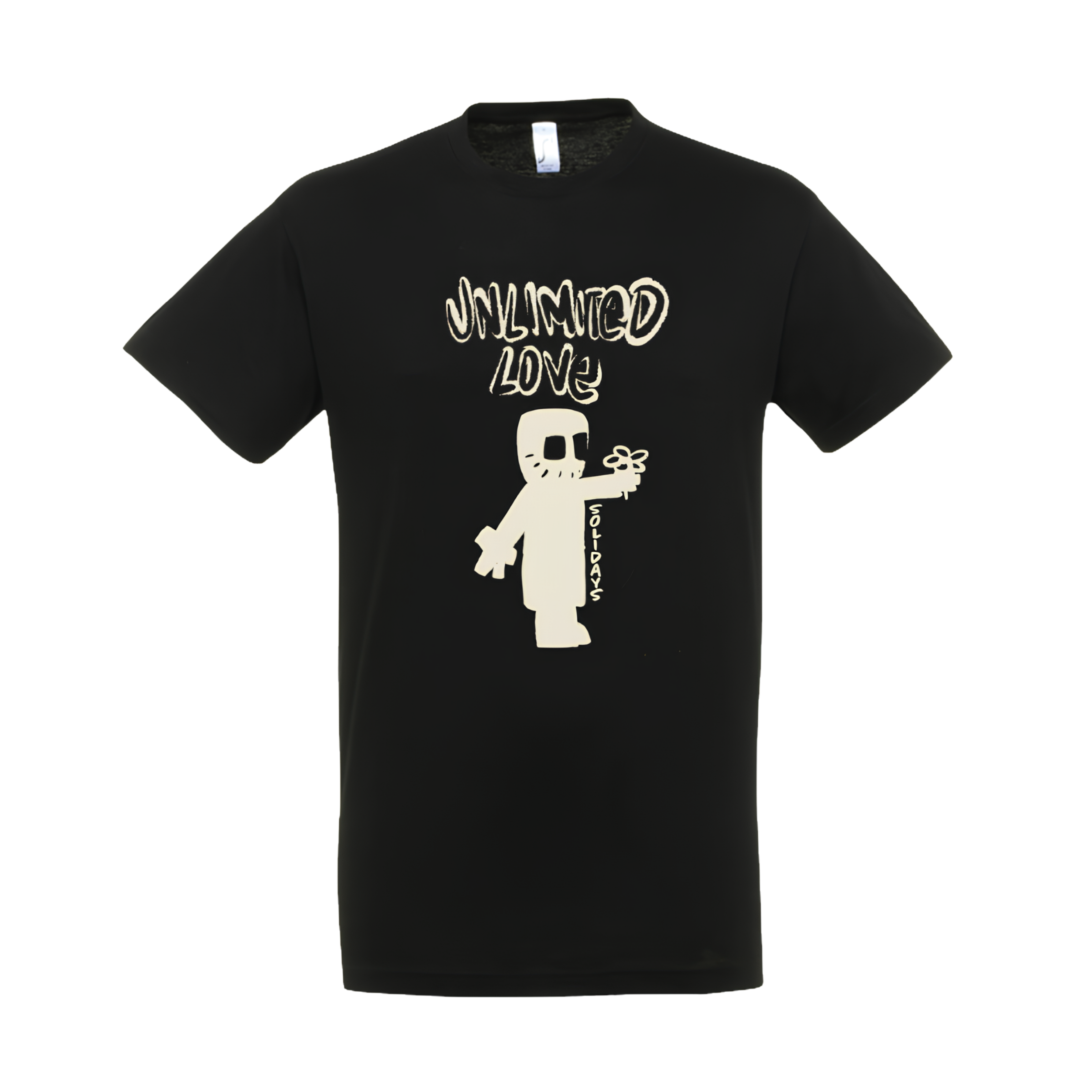 T-shirt Noir Unlimited Love