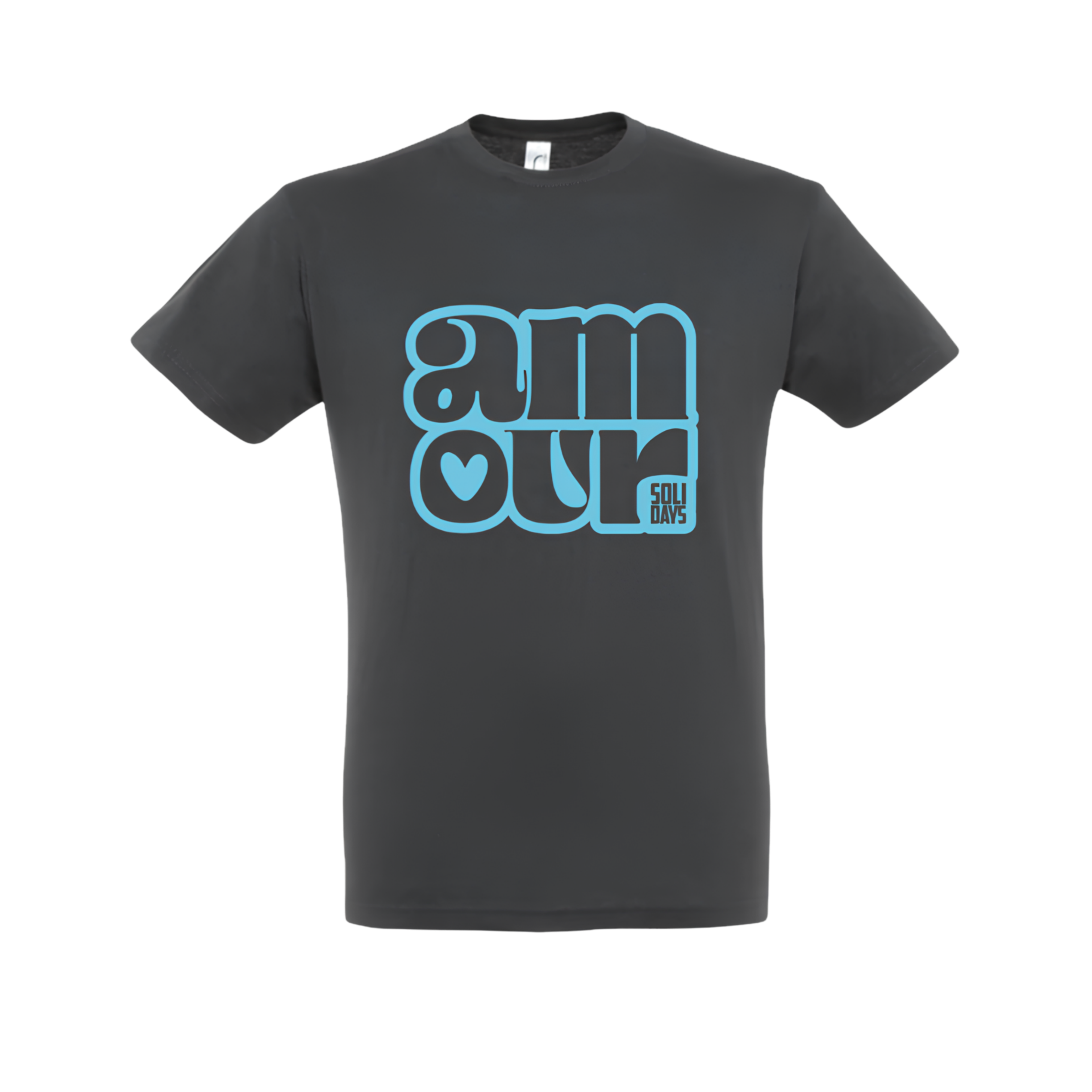 T-shirt Gris Grand Amour
