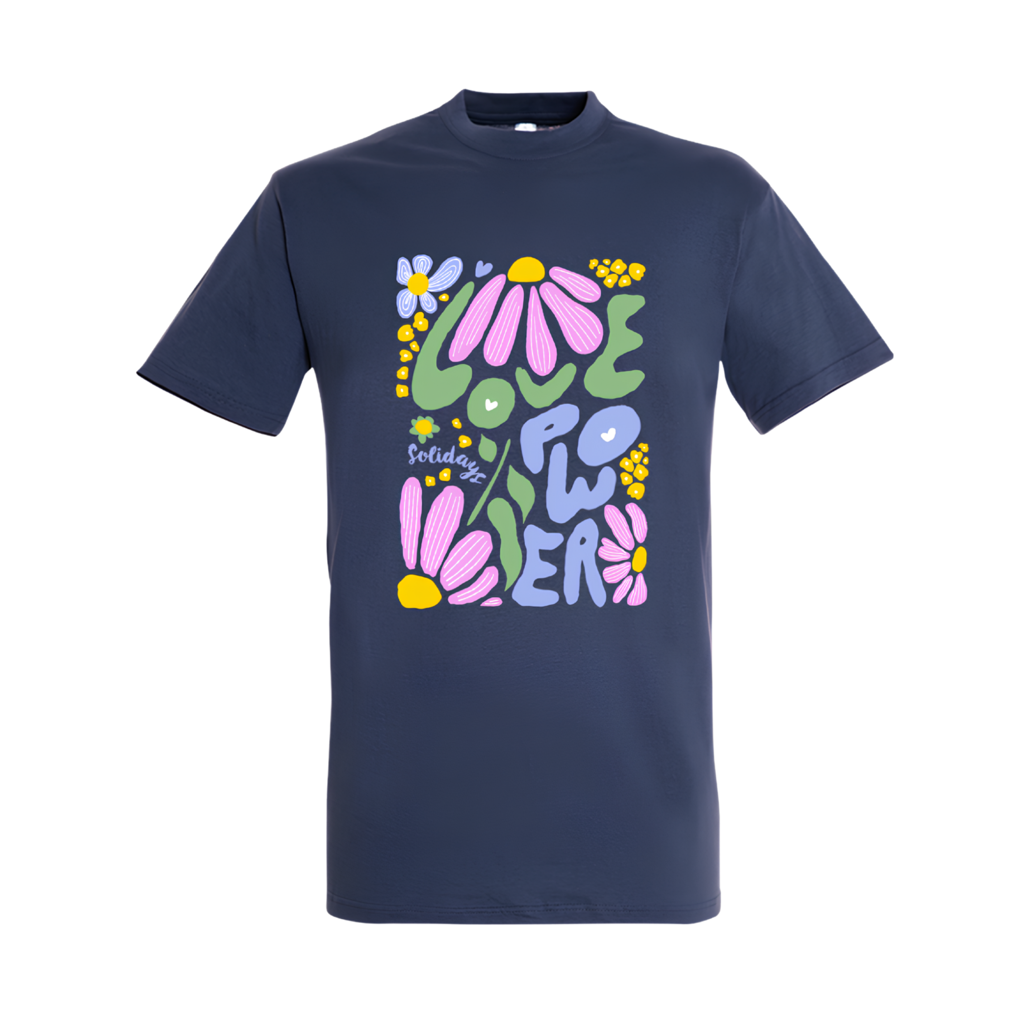 T-shirt Denim Love Power