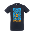 T-shirt Bleu Marine Multiflower