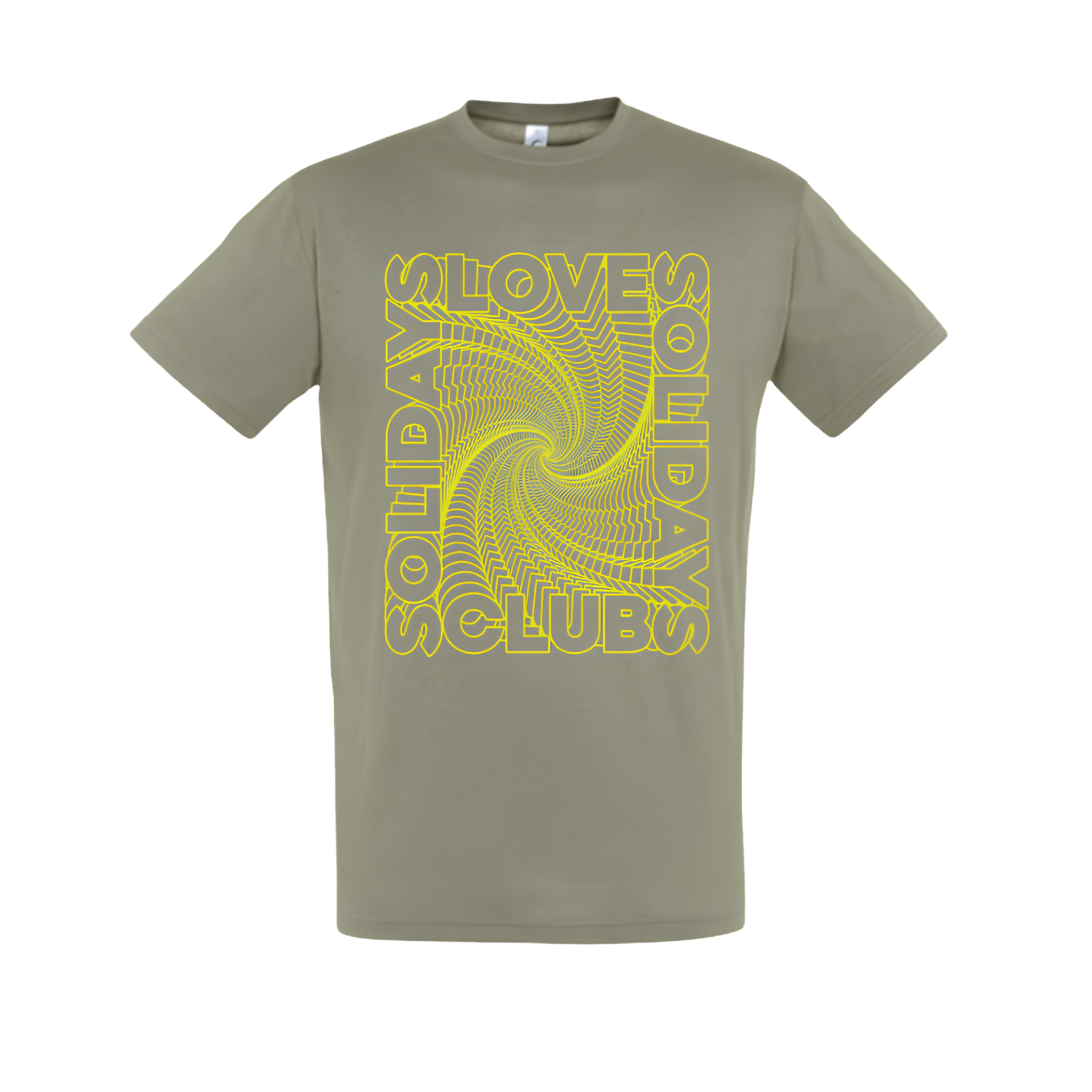 T-shirt Kaki Solidays Spirale