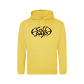Sweat à Capuche Jaune Ellipse