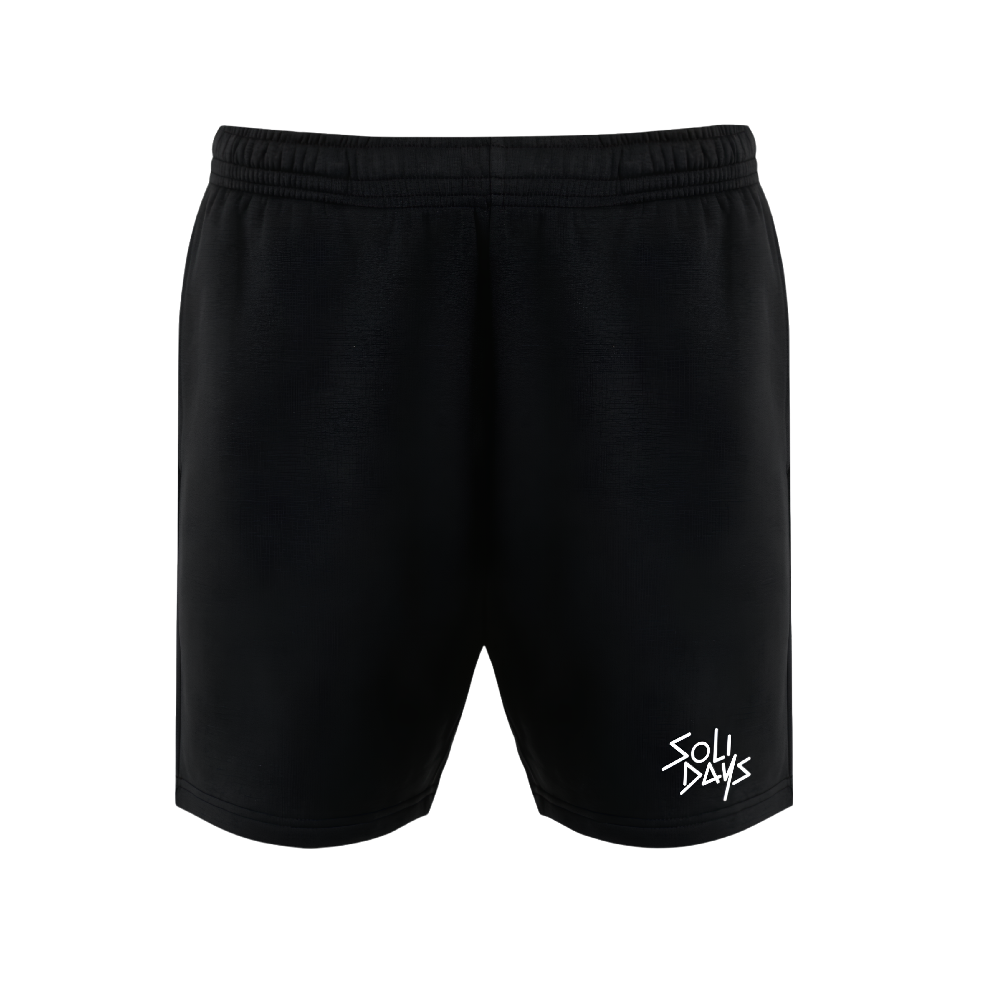 Short Tissu Noir Solidays