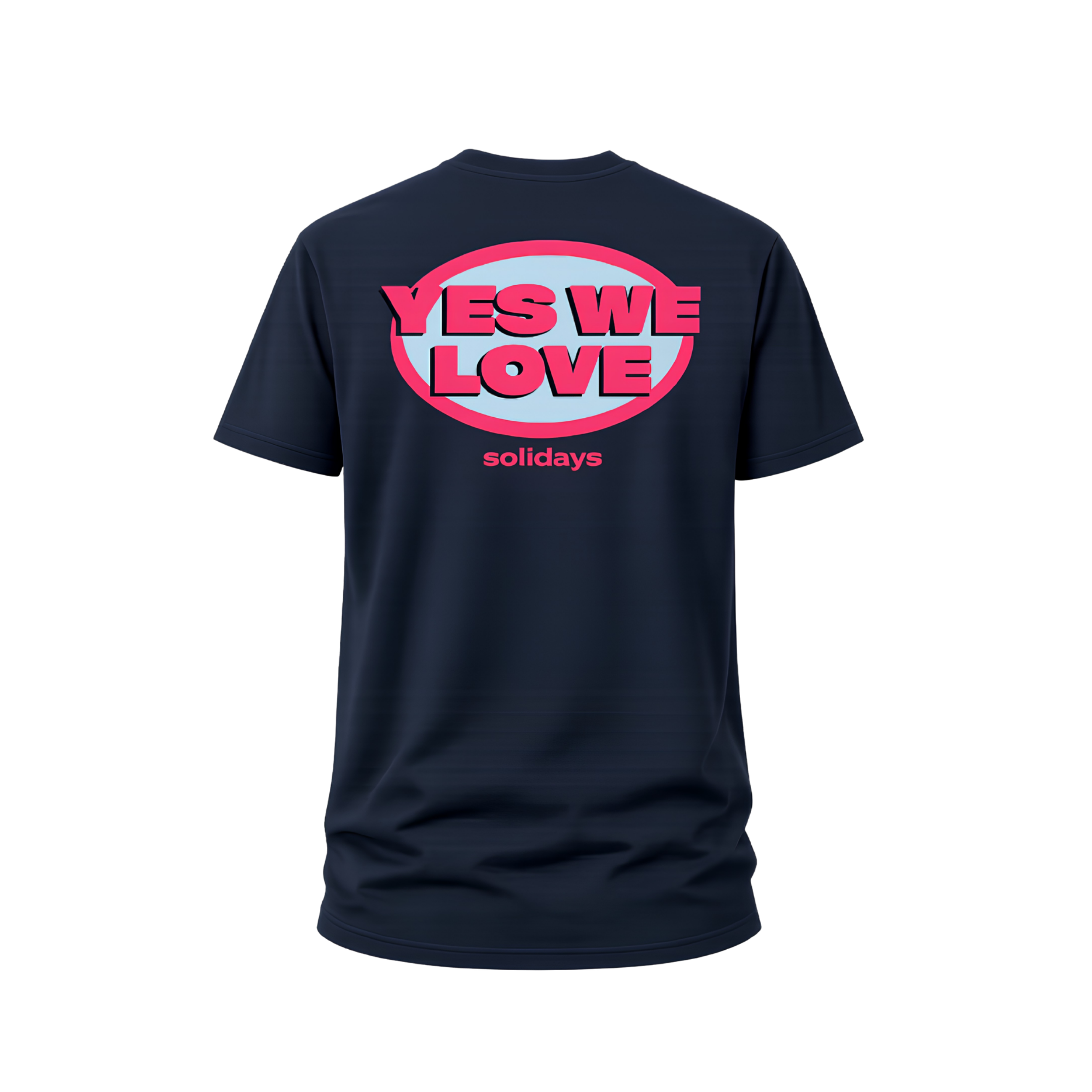T-shirt Bleu Marine Yes We Love