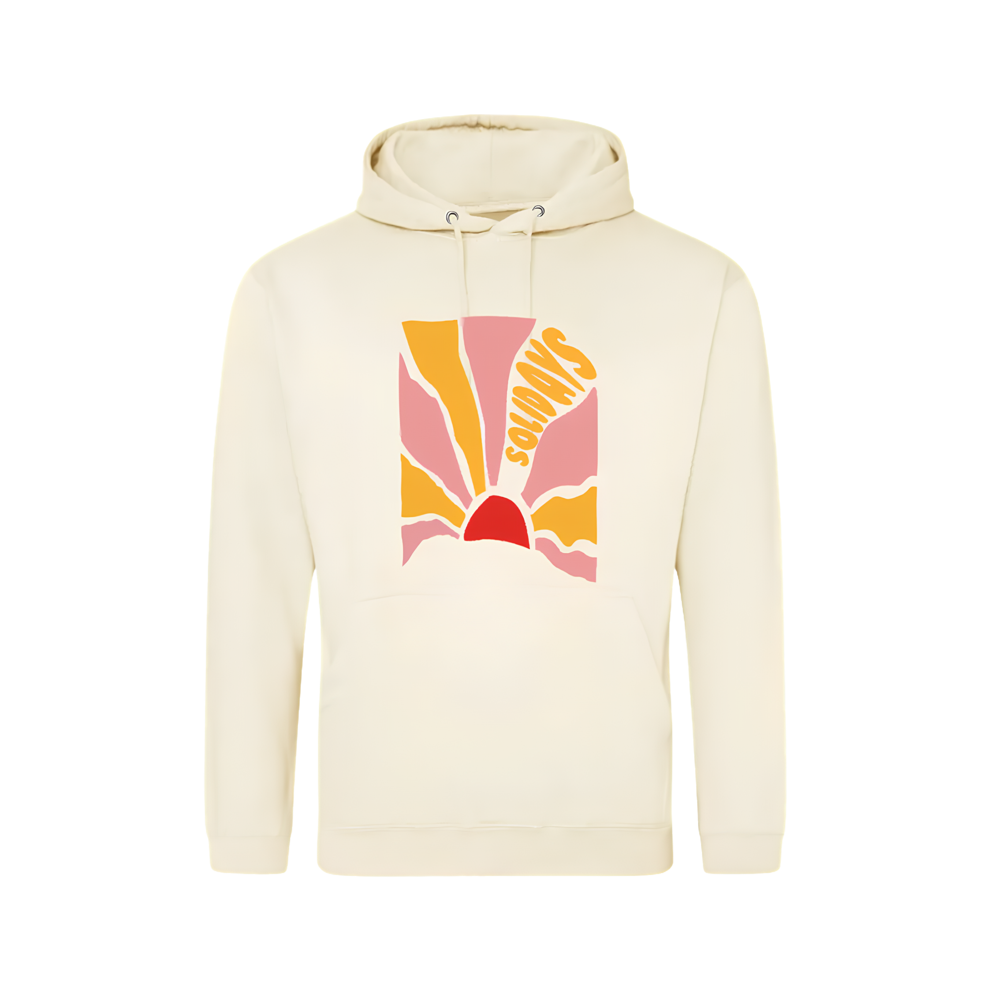 Sweat à Capuche Beige Sunrise