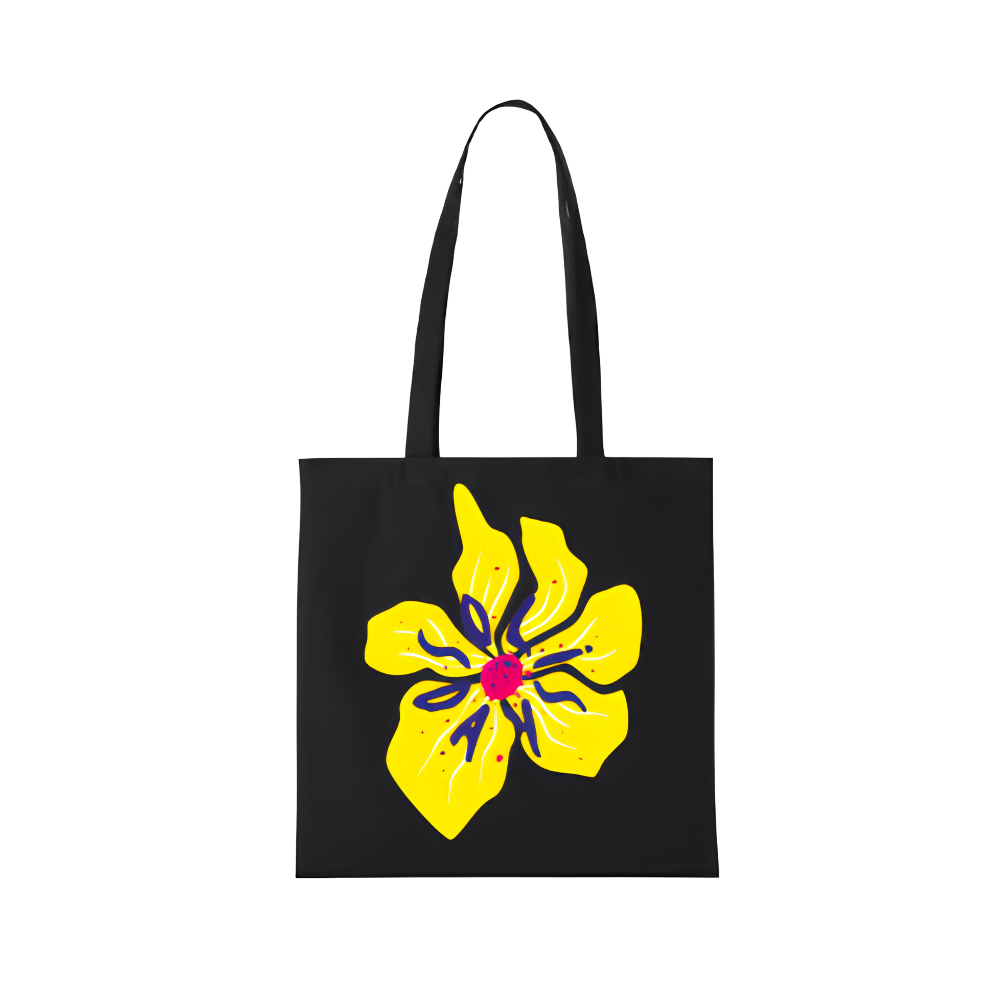 Totebag Noir Soliflower