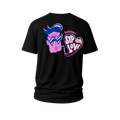 T-shirt Noir Sip Of Love