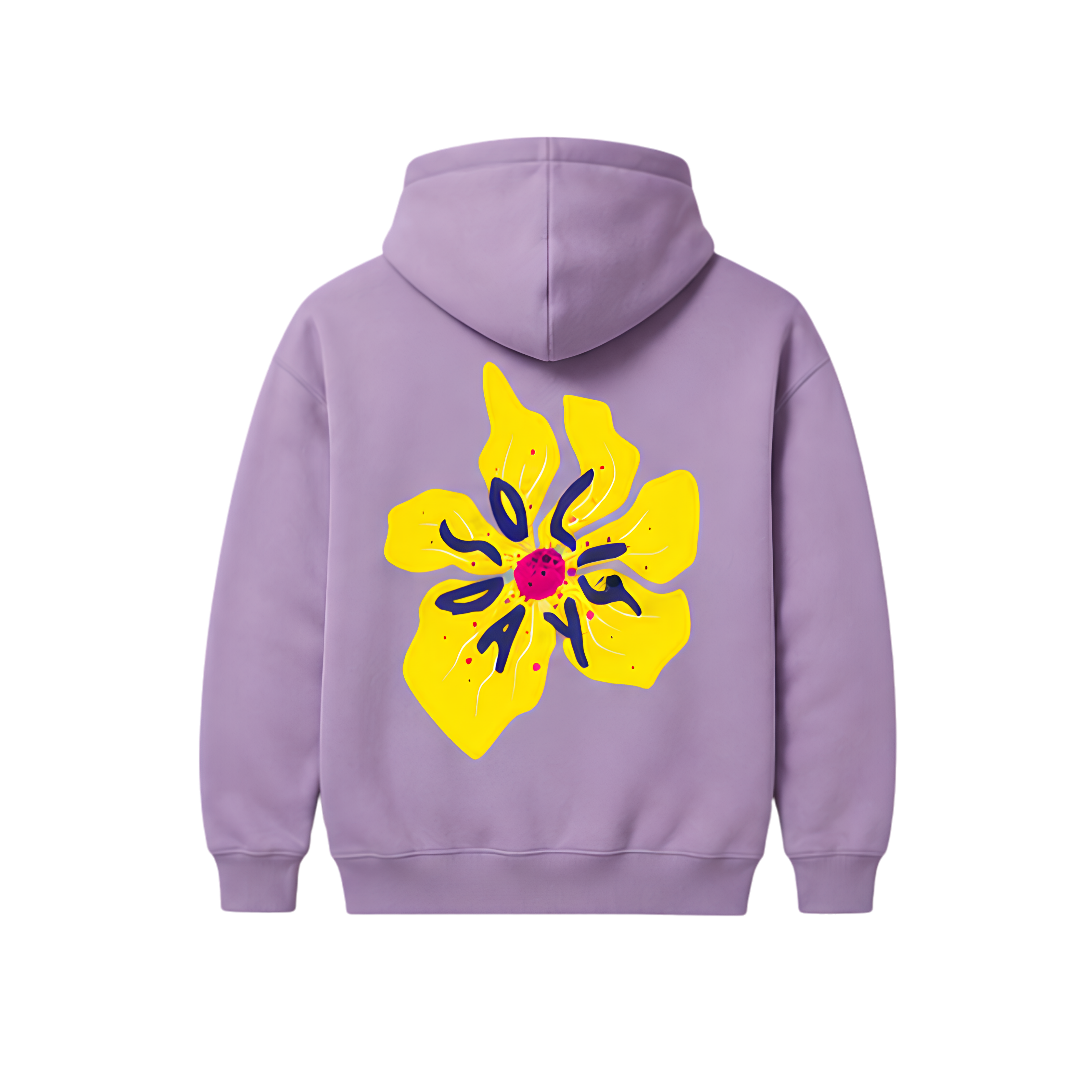 Sweat à Capuche Lavande Soliflower