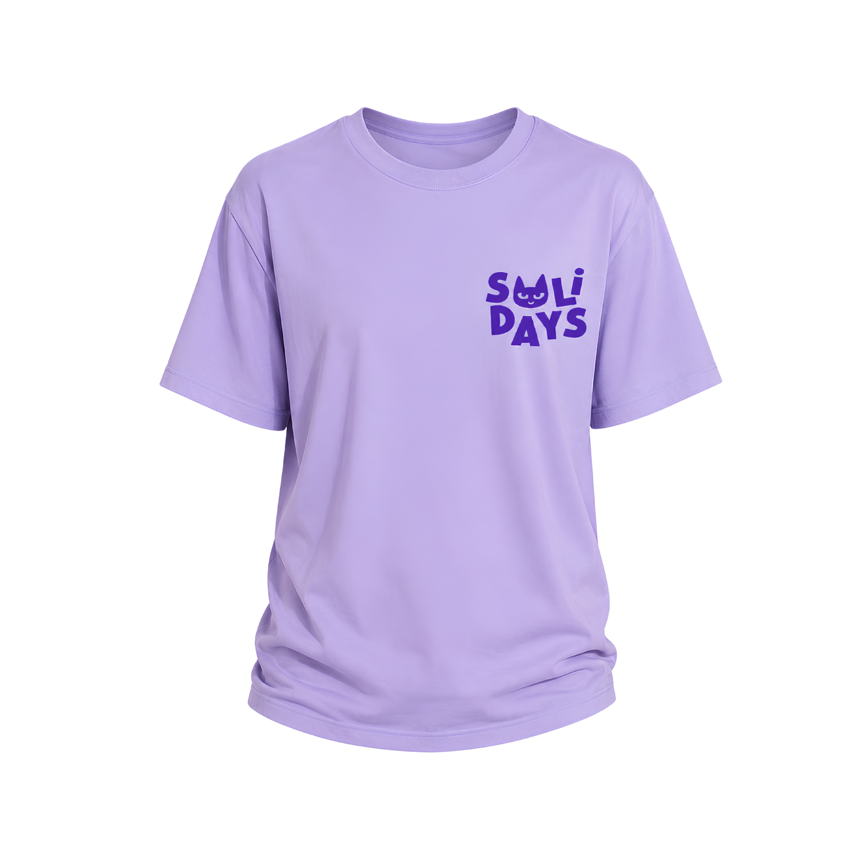 T-shirt Violet Solichat