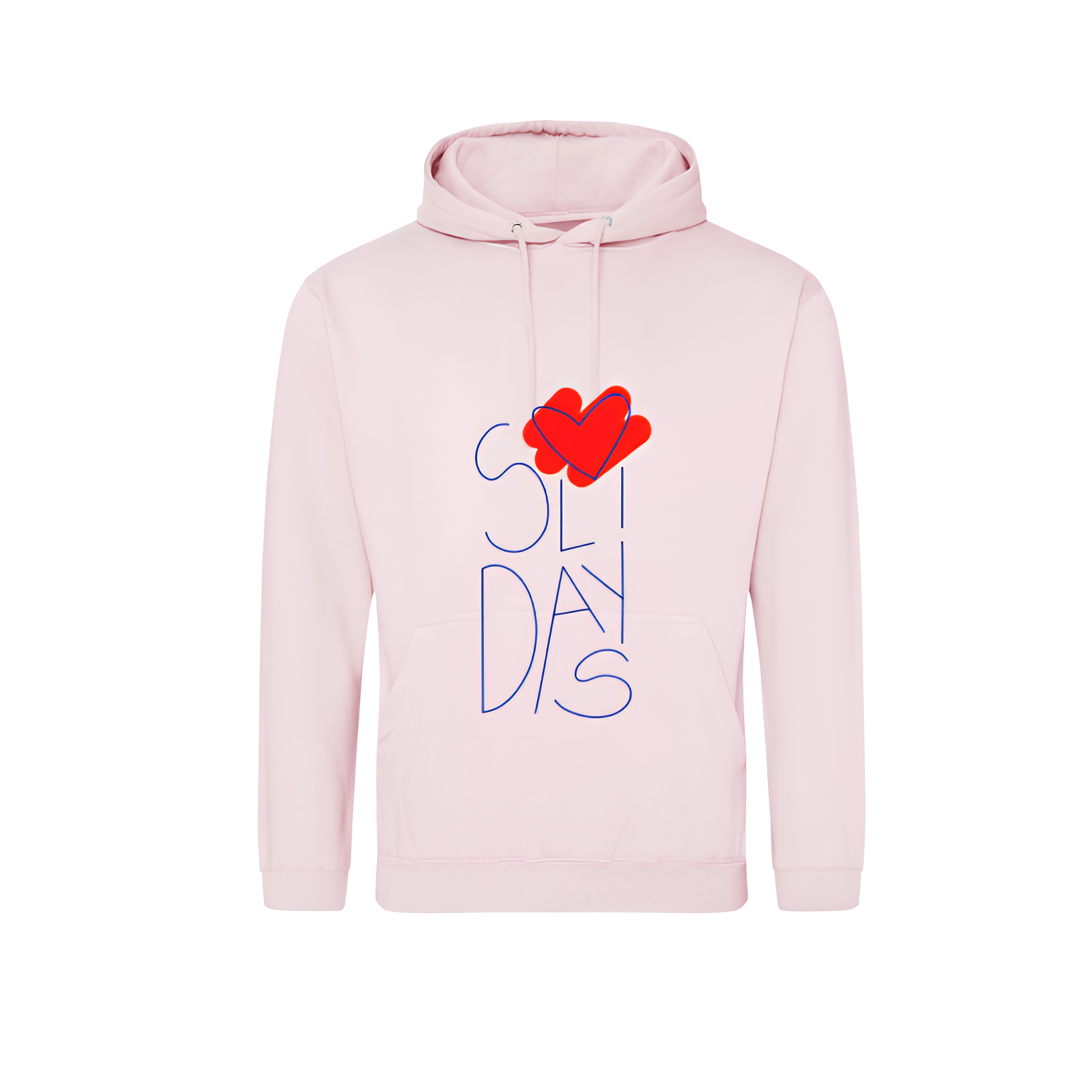 Sweat à Capuche Rose Solihearts