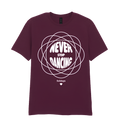 T-shirt Bordeaux Never Stop Dancing