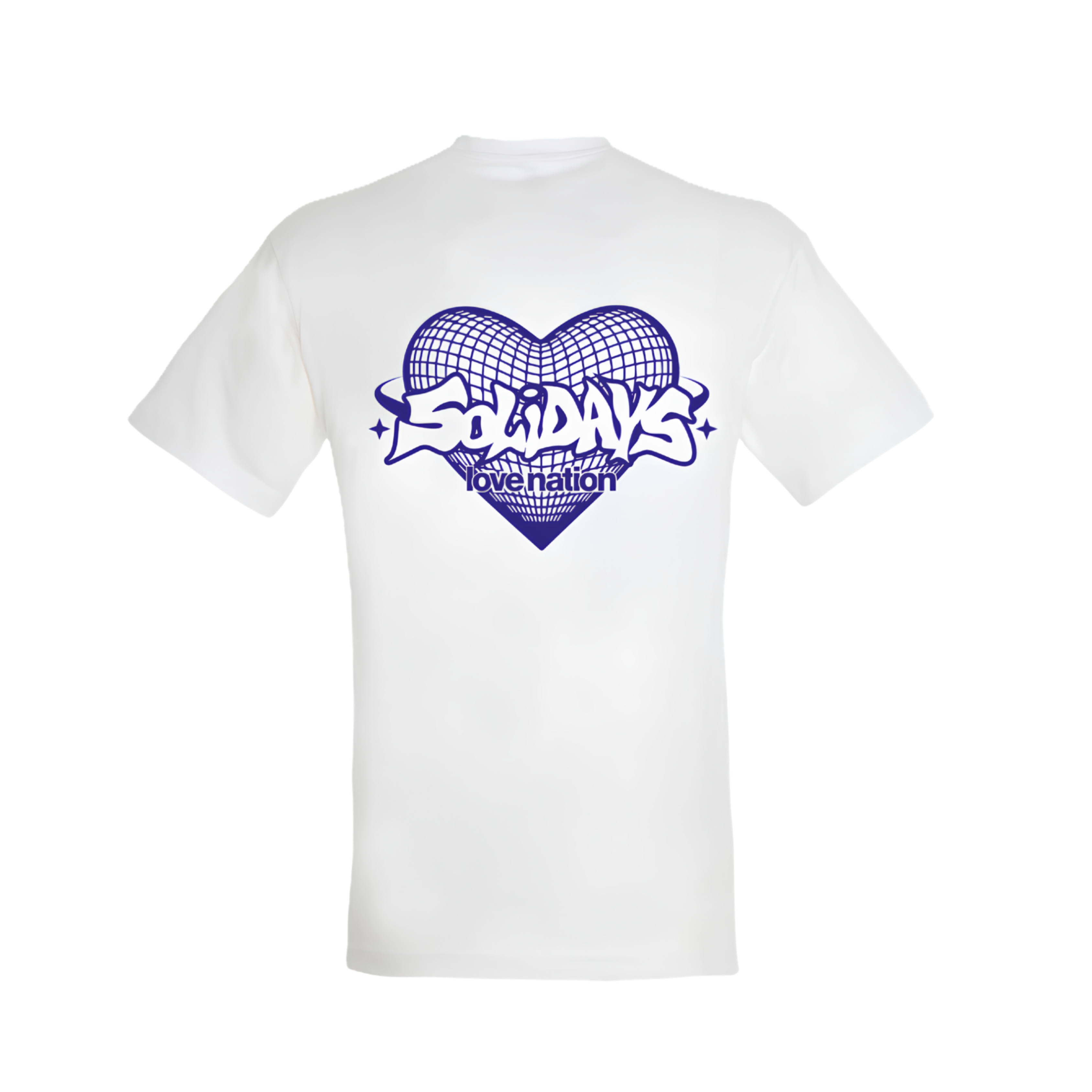 T-shirt Blanc Love Nation