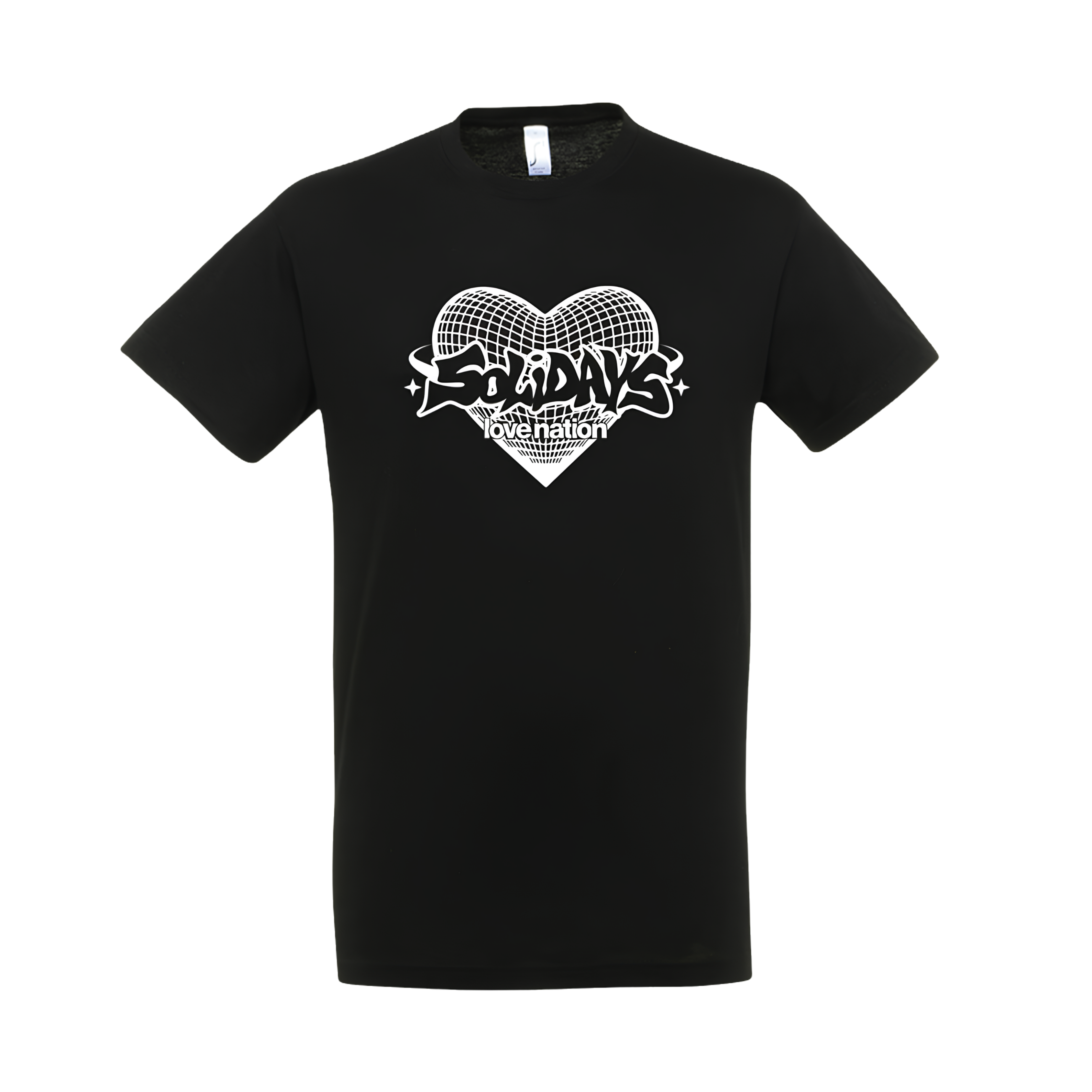 T-shirt Noir Love Nation