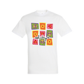 T-shirt Blanc Puzzle