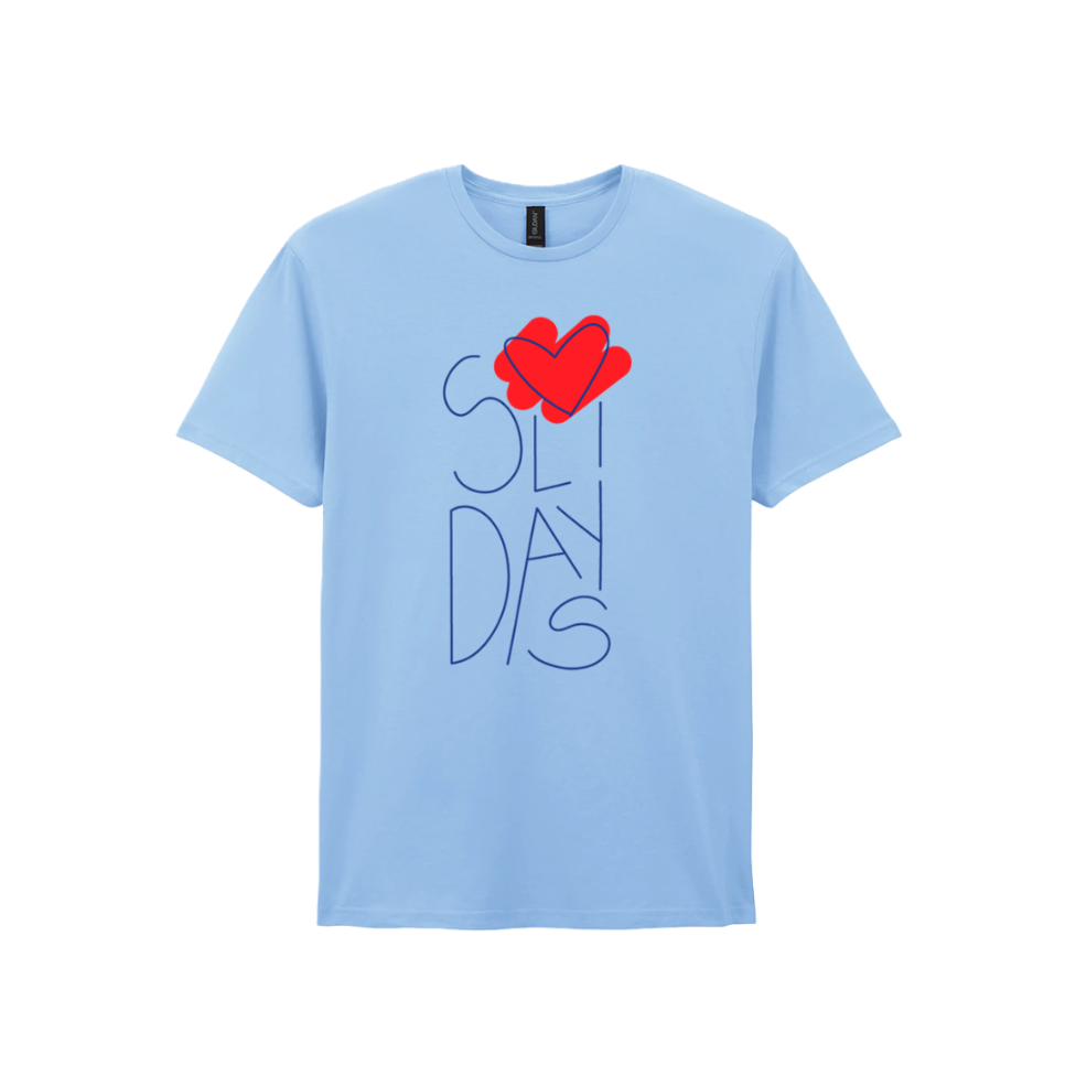 T-shirt Bleu Ciel Soliheart