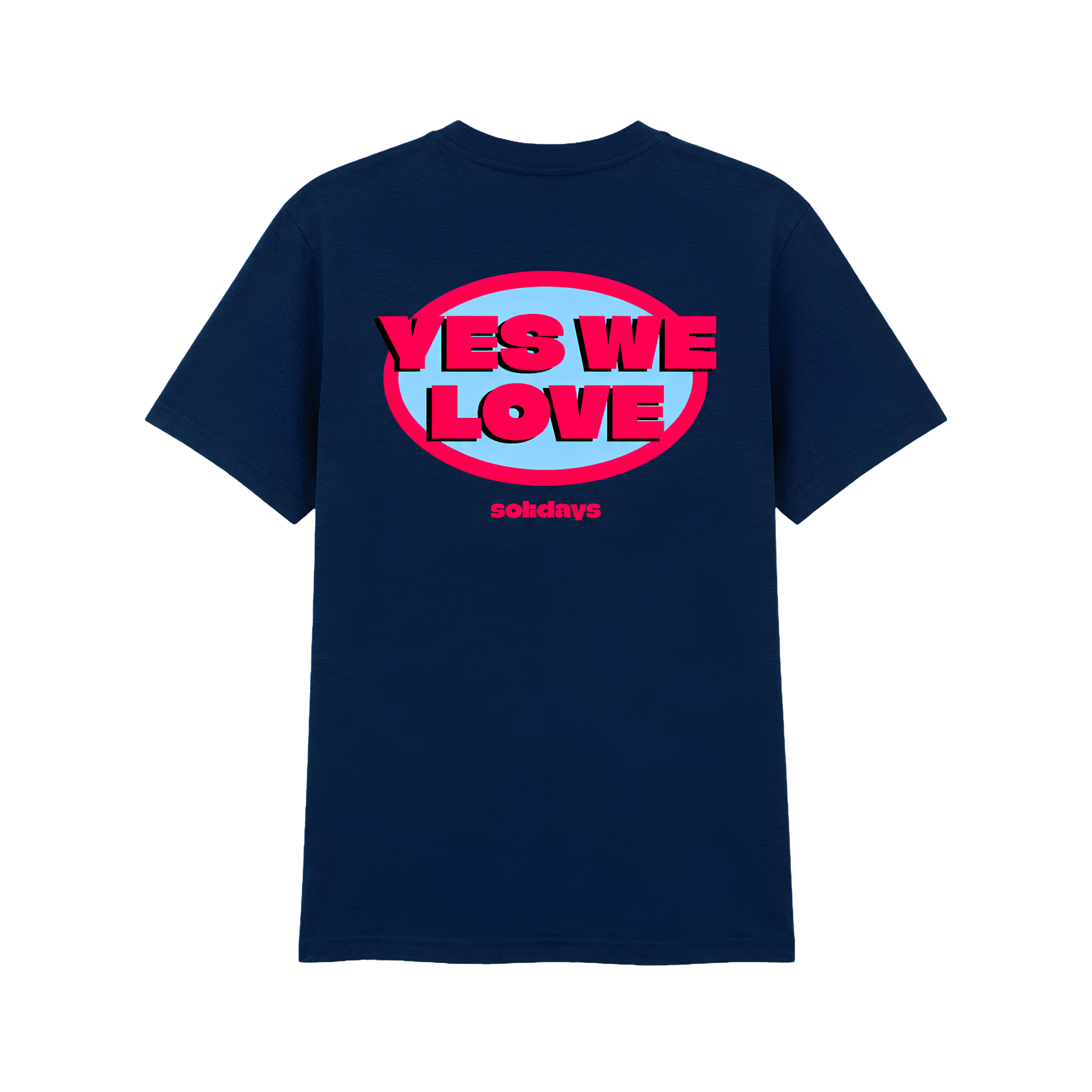 T-shirt Bleu Marine Yes We Love